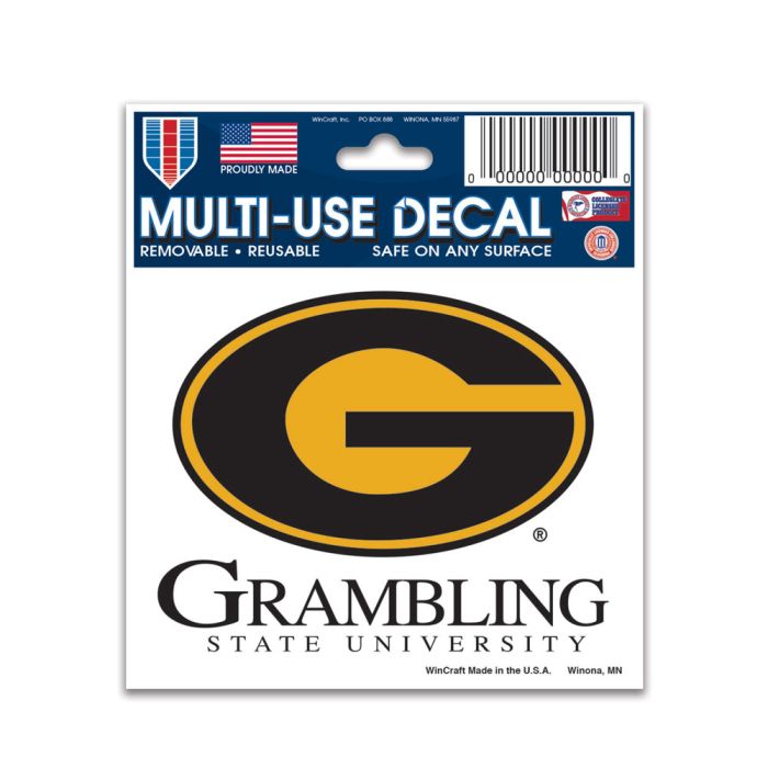 Grambling Tigers Multi-Use Decal - 3