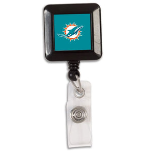 Miami Dolphins Retractable Badge Holder