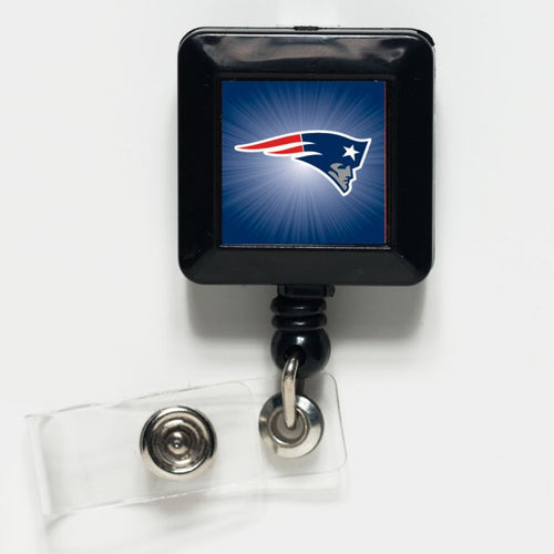 New England Patriots Retractable Badge Holder