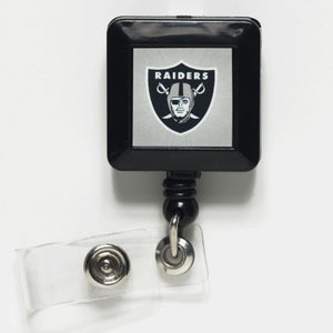 Las Vegas Raiders Retractable Badge Holder