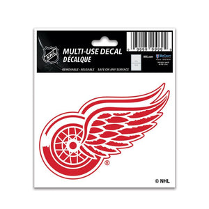 Detroit Red Wings Multi-Use Decal - 3" x 4"