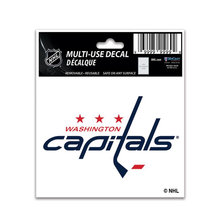 Washington Capitals Multi-Use Decal - 3