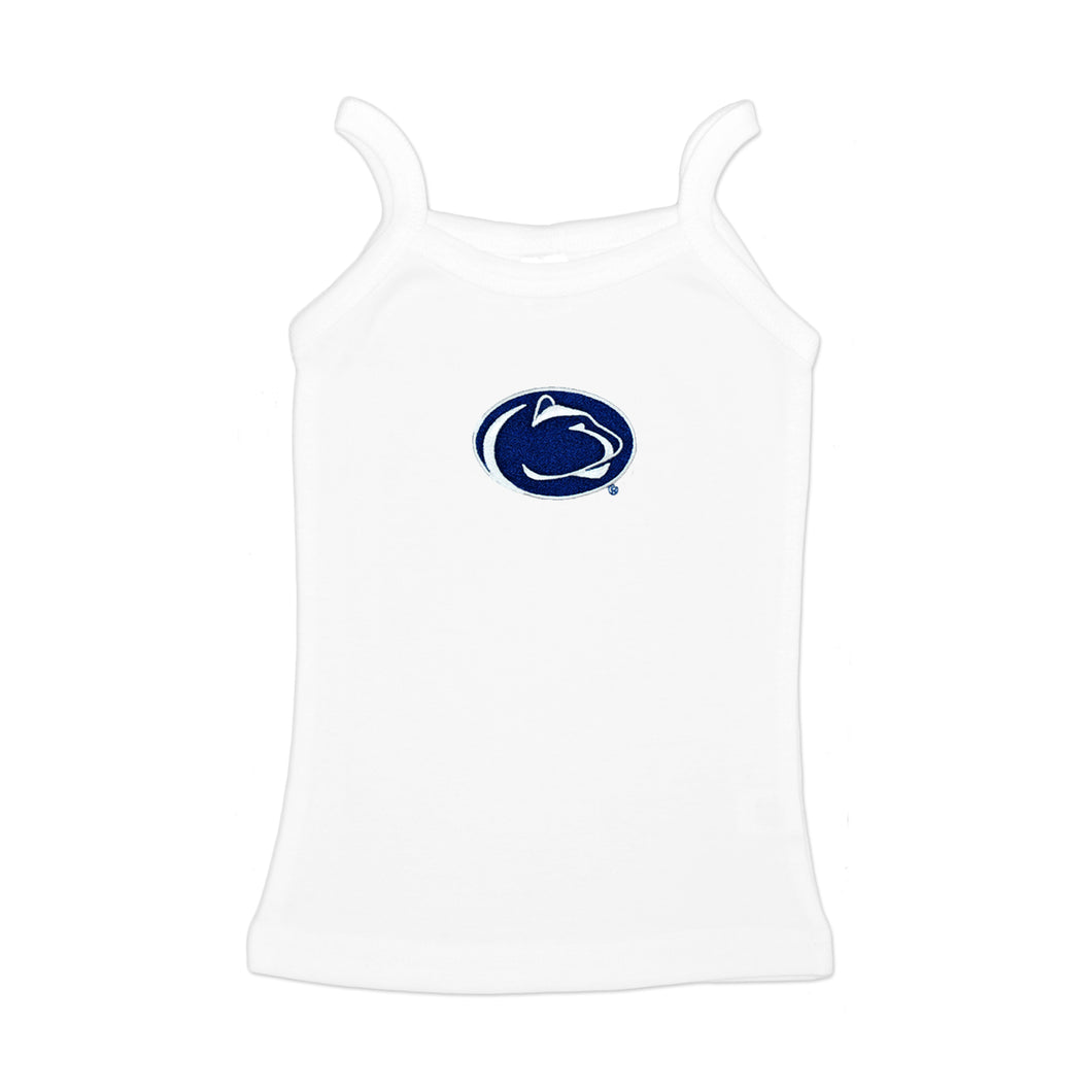 Penn State Nittany Lions Girls Spaghetti Top - White