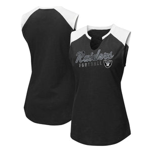 Women's Las Vegas Raider V-Notch Sleeveless T-Shirt