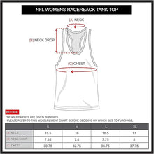 Women's Tennessee Titans Jersey Mesh Striped Racerback Tank Top