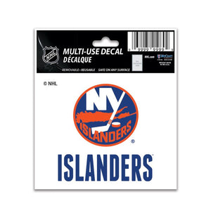 New York Islanders Multi-Use Decal - 3" x 4"