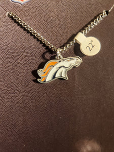 Denver Broncos 22" inch Necklace