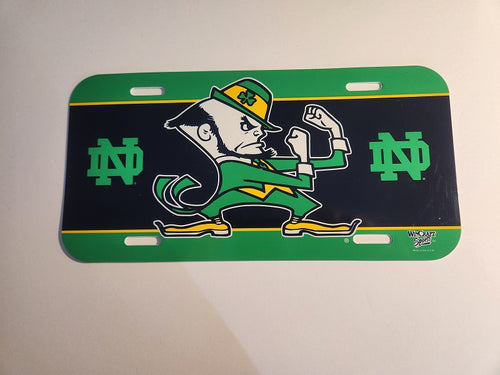 Notre Dame Fighting Irish License Plate