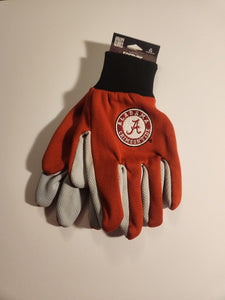 Alabama Crimson Tide Utility Gloves