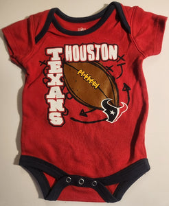 Houston Texans 3-Pack Onesie Set - 0/3 months