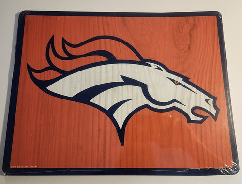 Denver Broncos State Wood Sign - 14