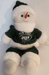 New York Jets 22" Christmas Snowman