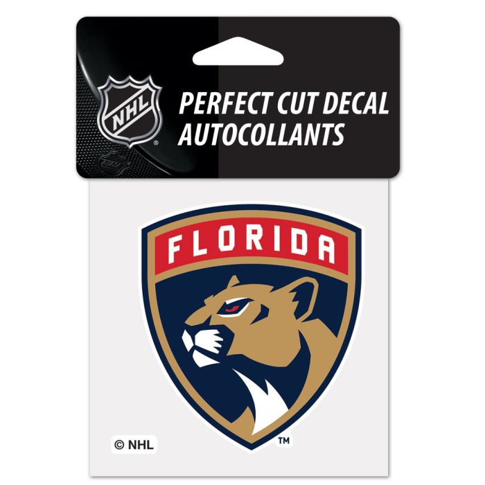Florida Panthers Perfect Cut Color Decal - 4