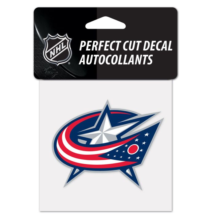 Columbus Blue Jackets Perfect Cut Color Decal 4