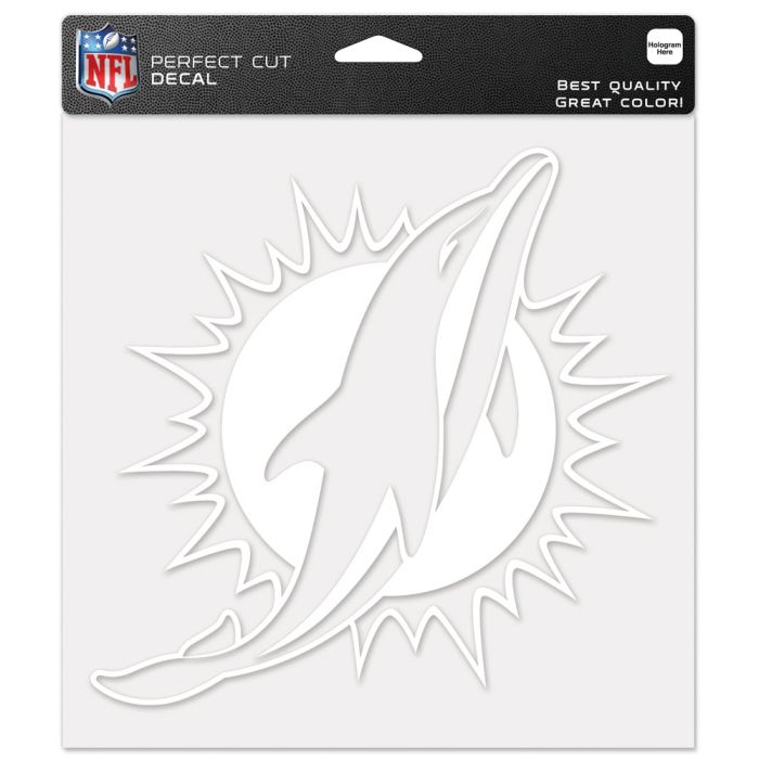 Miami Dolphins Perfect Cut Decals - 8