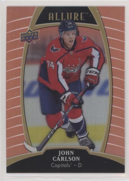 John Carlson 2019-20 Allure Hockey Sunset Parallel, 9