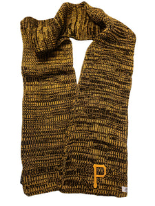 Pittsburgh Pirates Black & Gold Woven Scarf