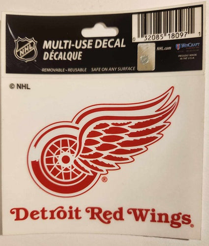 Detroit Red Wings Multi-Use Decal - 3