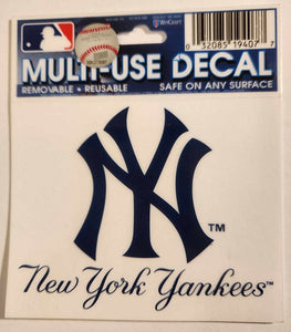 New York Yankees Multi-Use Decal - 3" x 4"