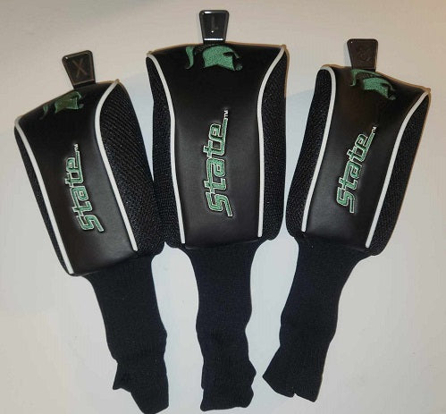 Michigan State Spartans Golf Headcovers - Set of 3