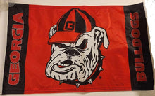 Georgia Bulldogs Car Flag - Two Sided