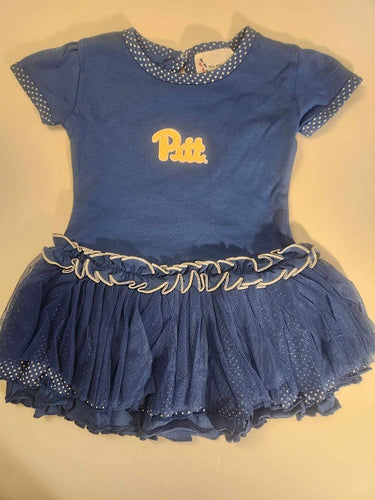 Pittsburgh Panthers Pin Dot Tutu Dress