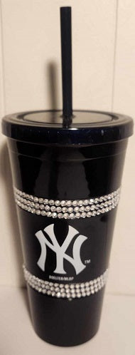 New York Yankees Double Bling Tumbler