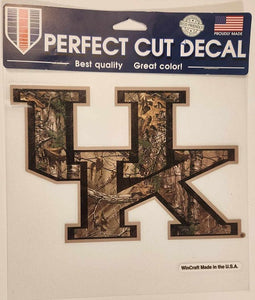 Kentucky Wildcats "Camo" Perfect Cut Decals - 8" x 8"