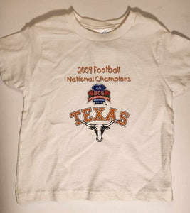 Texas Longhorns "2010 BCS National Championship" Tee Shirt - 4T