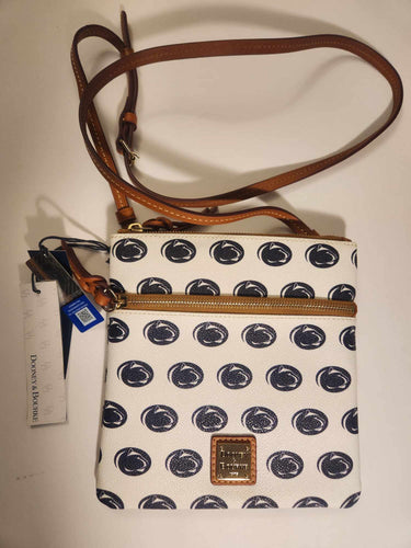 Penn State Nittany Lions Dooney & Bourke Double Zip Crossbody Bag