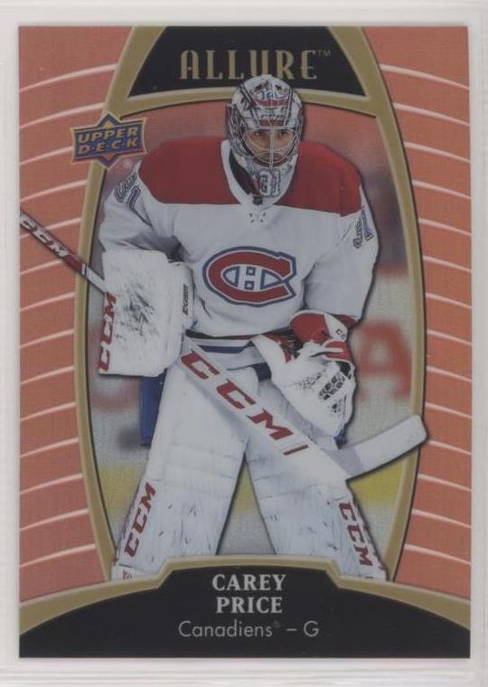 Carey Price 2019-20 Allure Hockey Sunset Parallel, 11