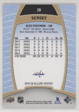 Alexander Ovechkin 2019-20 Allure Hockey Sunset Parallel, 28