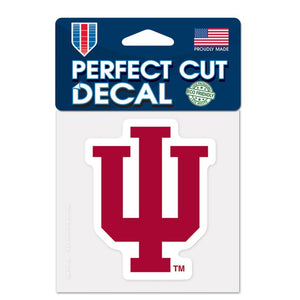 Indiana Hoosiers Perfect Cut Color Decal - 4" x 4"