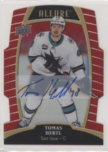 Tomas Hertl 2019-20 Allure Hockey Red Rainbow Auto Parallel, 10