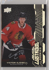 Victor Ejdsell 2018-19 SPx UD Black Lustrous Rookies Auto Parallel, LR-VE