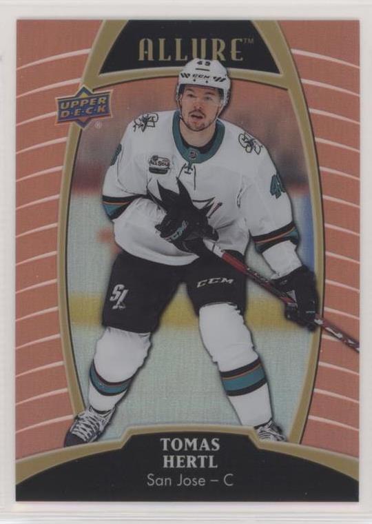 Tomas Hertl 2019-20 Allure Hockey Sunset Parallel, 10