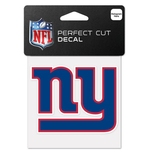 New York Giants Perfect Cut Color Decal - 4