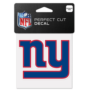 New York Giants Perfect Cut Color Decal - 4" x 4"