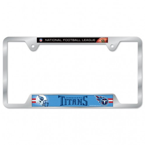 Tennessee Titans Metal License Plate Frame