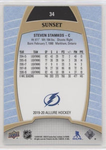 Steven Stamkos 2019-20 Allure Hockey Sunset Parallel, 34