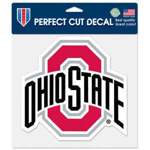 Ohio State Buckeyes Perfect Cut Color Decal - 8" x 8"