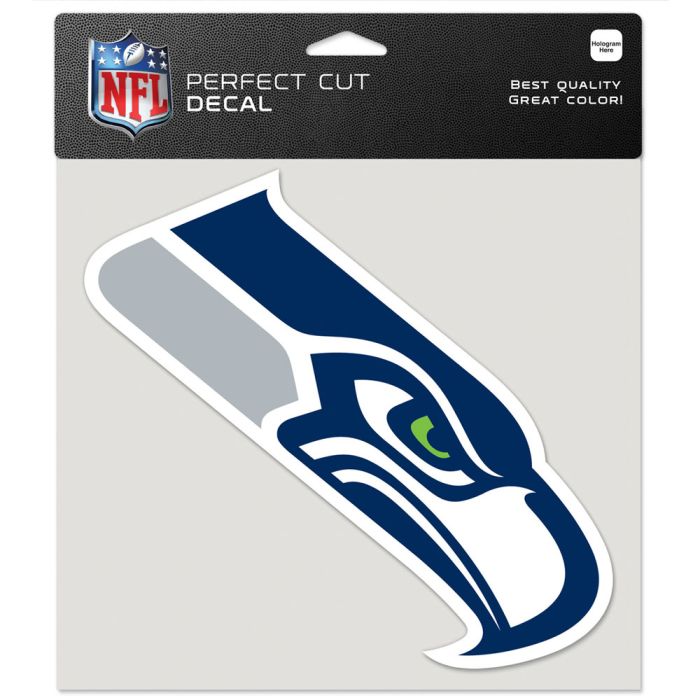 Seattle Seahawks Perfect Cut Color Decal - 8