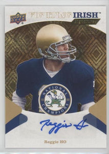 Reggie Ho Notre Dame 1988 Champions Fighting Irish Signatures, FIS-RH