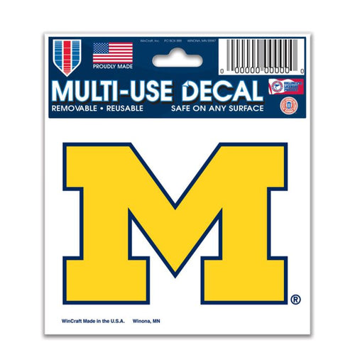 Michigan Wolverines Multi-Use Decal - 3