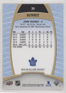 John Tavares 2019-20 Allure Hockey Sunset Parallel, 39