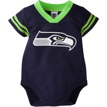 Seattle Seahawks Football Jersey Onesie - 12 Months