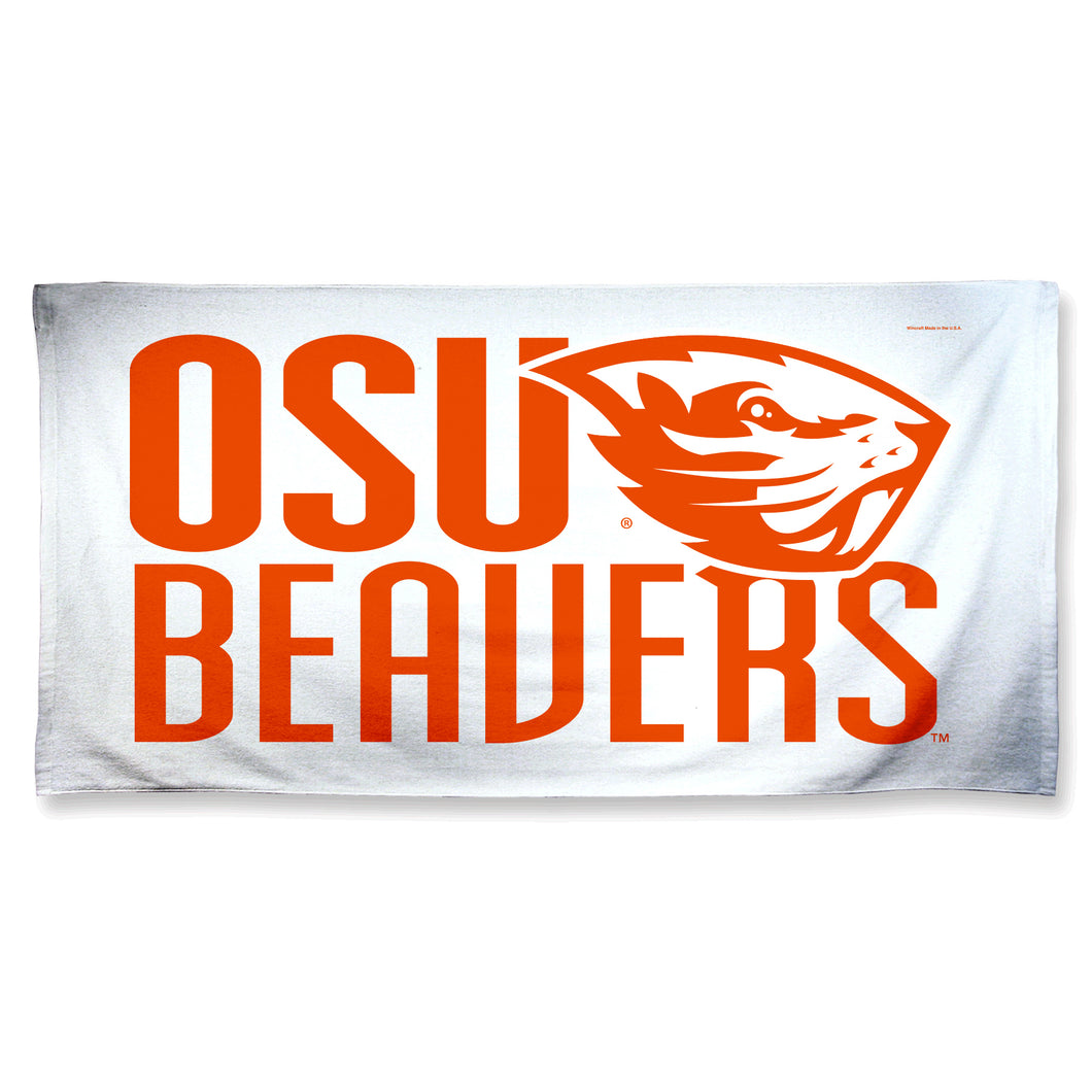 Oregon State Beavers Beach Towel