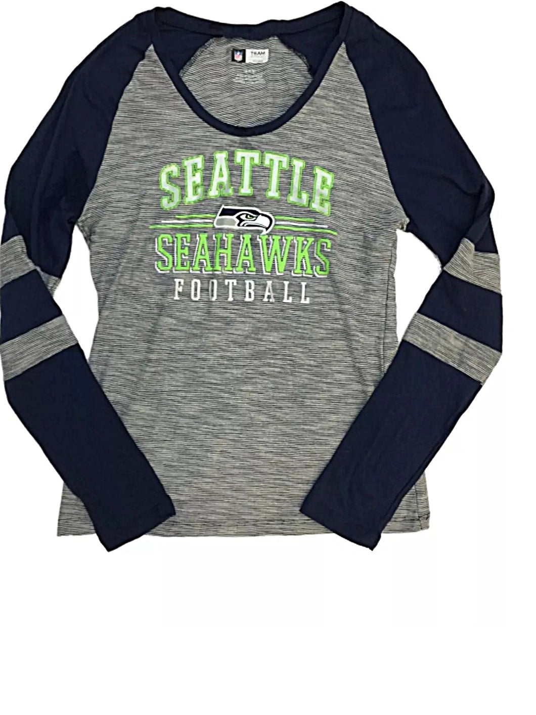 Women's Seattle Seahawks Raglan Long Sleeve T-Shirt