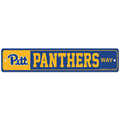 Pittsburgh Panthers Street / Zone Sign 3.75