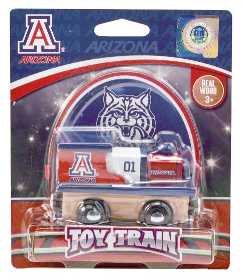 Arizona Wildcats Wood Toy Train